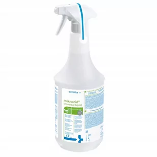 Schulke&Mayer Mikrozid Universal Liquid niskoalkoholowy płyn do dezynfekcji delikatnych powierzchni 1 l Z atomizerem | Nowy sklep, ponad 1000 promocji! NN-MSH-MUL1-001 - Dezynfekcja - miniaturka - grafika 1