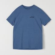 Koszulki męskie - Sinsay - Koszulka z nadrukiem - Niebieski - miniaturka - grafika 1