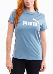 PUMA koszulka t-shirt damska sportowa bawełniana ESS Logo Tee roz.S - Koszulki i topy damskie - miniaturka - grafika 1