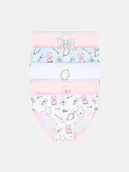 Majtki dla dzieci - Sinsay - Bawełniane majtki 5 pack - wielobarwny - miniaturka - grafika 1