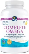 Suplementy naturalne - Nordic Naturals Sklep Nordic Naturals Complete Omega 565mg Lemon - 180 softgels - miniaturka - grafika 1