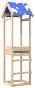 Place zabaw - vidaXL Wieża zabaw Brązowy 52,5 x 46,5 x 195 cm Lite drewno sosnowe - miniaturka - grafika 1