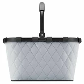 Torby i wózki na zakupy - reisenthel Torba na zakupy Carrybag 48 cm rhombuslightgrey - miniaturka - grafika 1