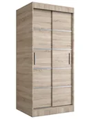 Szafy - Szafa przesuwna w kolorze dąb sonoma S0-M66 - miniaturka - grafika 1