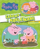 Książki edukacyjne - Peppa Zabawy z naklejkami Wesołe przygody Praca zbiorowa - miniaturka - grafika 1