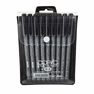 COPIC Multiliner Zestaw 9 Cienkopisów w Etui - Cienkopisy - miniaturka - grafika 1