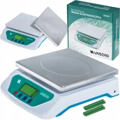 Wagi sklepowe - WAGA ELEKTRYCZNA SKLEPOWA MAGAZYNOWA WYŚWIETLACZ 30KG / 2g LICZĄCA SZTUKI - miniaturka - grafika 1