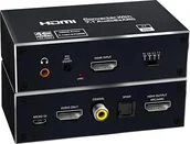Rozgałęźniki - Ekstraktor HDMI 2.1 TOSLINK KONWERTER ATMOS 7.1 eARC HDCP 2.3 8K 4K 120Hz one size - miniaturka - grafika 1