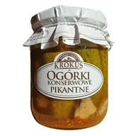 Zdrowa żywność - Og��rki Konserwowe Pikantne 500 g (250 g) - Krokus - miniaturka - grafika 1