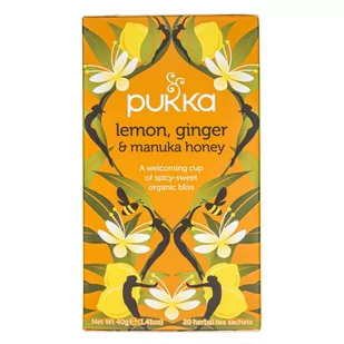 Pukka - herbaty PUKKA Lemon,Ginger i Manuka Honey - Herbata - miniaturka - grafika 1