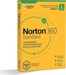 Norton 360 Standard - 10 GB Cloud-Speicher - 1 Device, 1 Year - Box 21405648 - Programy antywirusowe - miniaturka - grafika 1