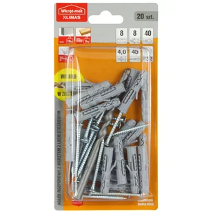 Kołek rozporowy 8 x 45 mm 20 szt. Wkręt-met - Wkręty - miniaturka - grafika 1