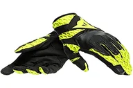 Rękawice motocyklowe - Dainese Air-Maze Unisex Rękawiczki, Tkaniny Rękawice motocyklowe, dla mężczyzn i kobiet, Czarny/Fluorescencyjny Żółty, XS - miniaturka - grafika 1