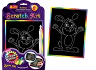 Zabawki kreatywne - Ranok Creative Scratch Art Tęczowa Seria Zajączek - miniaturka - grafika 1