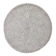 Obrusy i serwetki - Podkładka KABO Ø38 cm szara - miniaturka - grafika 1