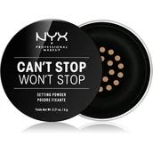 Pudry do twarzy - NYX CANT STOP WONT STOP SETTING POWDER-MEDIUM - miniaturka - grafika 1
