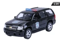 Samochody i pojazdy dla dzieci - Model 1:34, 2008 CHEVROLET Tahoe, POLICE, czarny (A876CHTPC) - miniaturka - grafika 1