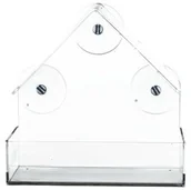 Karmniki dla ptaków - Trixie Karmnik przezroczysty na szybę 225ml/15x15x6cm - miniaturka - grafika 1