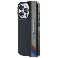 Etui i futerały do telefonów - Etui BMW Motorsport IML Vertical Stripe do Apple iPhone 16 Pro Max Czarny - miniaturka - grafika 1