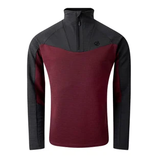 Dare 2b Bluza męska z suwakiem 1/4 Dignify IV Czarny, Rozmiar: XL - Bluzy sportowe męskie - miniaturka - grafika 1