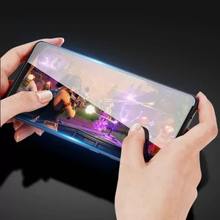 Dux Ducis 9D Tempered Glass wytrzymałe szkło hartowane 9H na cały ekran z ramką Motorola Moto G60S / Moto G60 czarny (case friendly) - Etui i futerały do telefonów - miniaturka - grafika 3