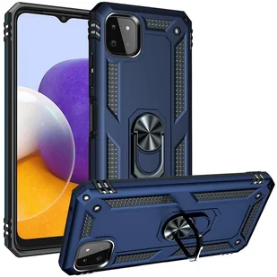 Etui na telefon komórkowy Armor Shield do Samsung Galaxy A22 5G Etui Ultra Hybrid Etui na telefon komórkowy, niebieski - Etui i futerały do telefonów - miniaturka - grafika 1