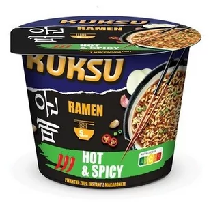 Kuksu Ramen Hot&Spicy 61g - Koncentraty warzywne, przeciery - miniaturka - grafika 1