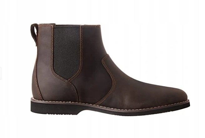 TIMBERLAND WOODHULL MĘSKIE SZTYBLETY ZE SKÓRĄ BRĄZOWE WYGODNE 41 1JKD