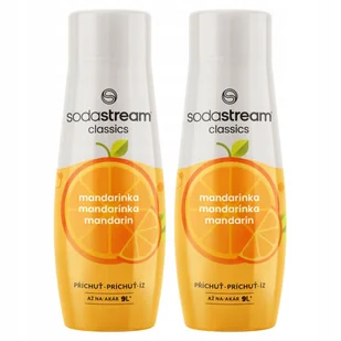 Syrop koncentrat sok SodaStream Mandarynka 2 szt. - Syropy i koncentraty owocowe - miniaturka - grafika 1