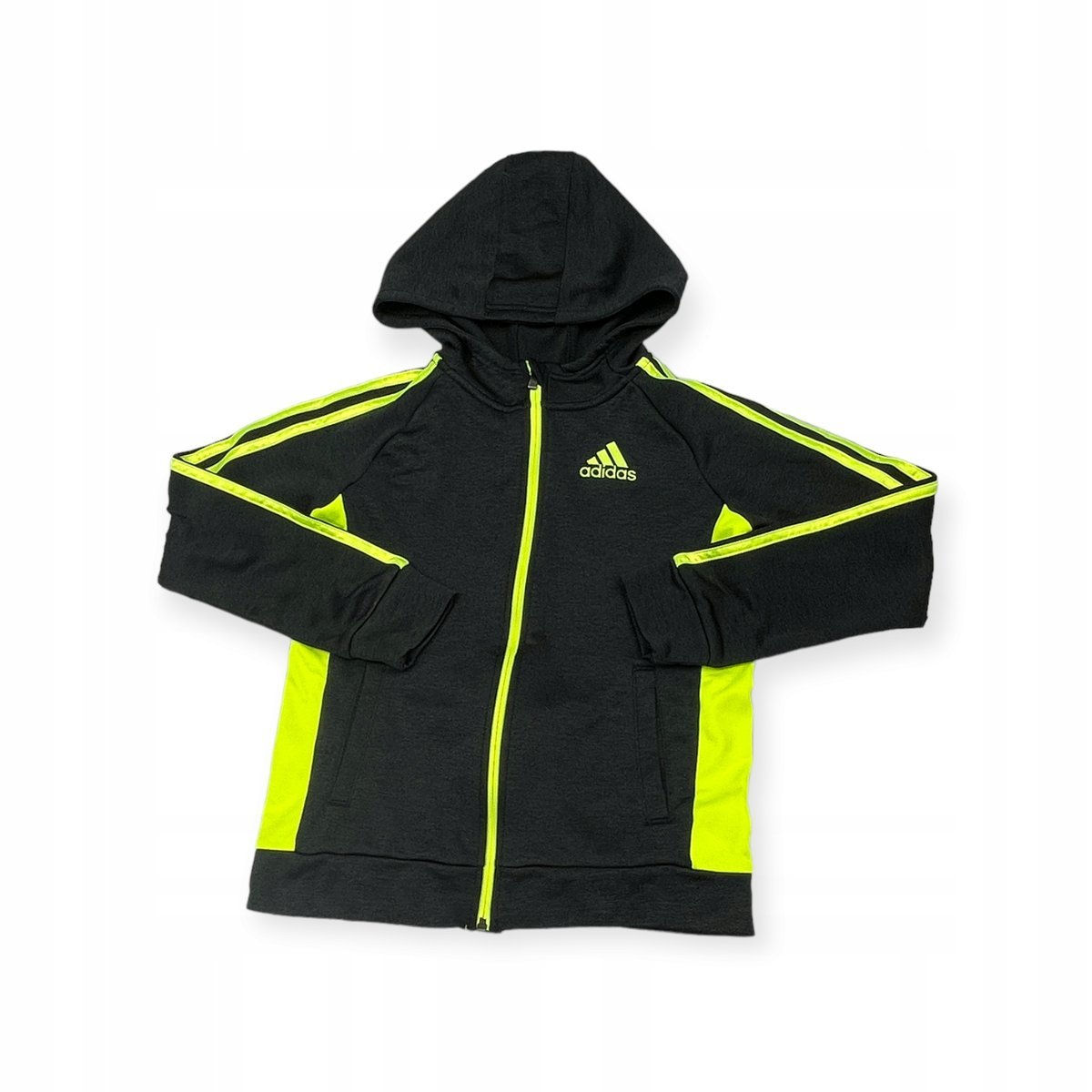 Rozpinana bluza chłopięca kaptur ADIDAS M 10/12 lat