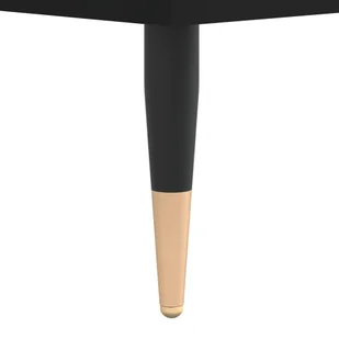 Witrynka, czarna, 69,5x34x180 cm, materiał drewnopochodny Lumarko! - Witryny Witrynka, czarna, 69,5x34x180 cm, materiał drewnopochodny Lumarko! - Witryny - miniaturka - grafika 11