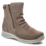 Botki damskie - Szare Botki G-Comfort Ocieplane Buty Damskie - miniaturka - grafika 1