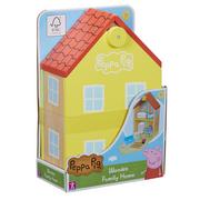 Figurki dla dzieci - Tm Toys Figurka Świnka Peppa Drewniany Domek Rodzinny GXP-804133 - miniaturka - grafika 1