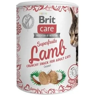 BRIT Brit Care Cat Snack Superfruits Jagnięcina  Przysmak Dla Kotów 100 g - Przysmaki dla kotów - miniaturka - grafika 1