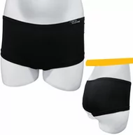 Bielizna sportowa damska - SILUET bokserki hot pants - damskie .XS .czarny - miniaturka - grafika 1