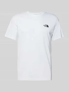T-shirt z nadrukiem z logo model ‘Simple Dome’ - Koszulki męskie - miniaturka - grafika 1