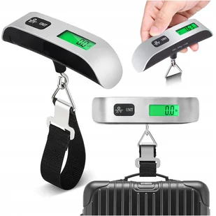 WAGA BAGAŻOWA PODRÓŻNA HAKOWA RĘCZNA LOTNICZA TURYSTYCZNA DO 50KG - Akcesoria podróżnicze WAGA BAGAŻOWA PODRÓŻNA HAKOWA RĘCZNA LOTNICZA TURYSTYCZNA DO 50KG - Akcesoria podróżnicze - miniaturka - grafika 1