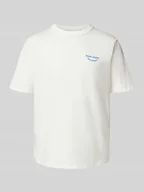 Koszulki męskie - T-shirt z wyhaftowanym logo model ‘Aris’ - miniaturka - grafika 1