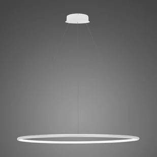 Altavola Design lampa wisząca Ledowe okręgi No 1 in 4k biała_ściemnialna LA073/P_100_in_4k_white_dimm - Lampy sufitowe - miniaturka - grafika 1