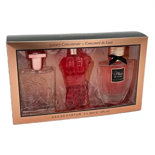 SET LINN YOUNG Luxury Women EDP spray 3x30ml - Wody i perfumy damskie - miniaturka - grafika 1