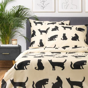 HOMLA Pościel komplet pościeli bawełnianej 3el - Pościel - miniaturka - grafika 1