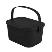 Pudła i pojemniki do przechowywania - Pojemnik uniwersalny 22 x 16 x 13 cm 4,5 l czarny - miniaturka - grafika 1