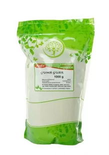 AGNEX krzysztof wierzbicki Guma guar 1 kg GUMA GURA(1) - Suplementy naturalne - miniaturka - grafika 1