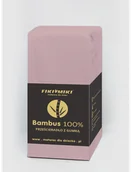 Prześcieradła dla dzieci - Fiki Miki Prześcieradło bambusowe 90x40 różowe - miniaturka - grafika 1