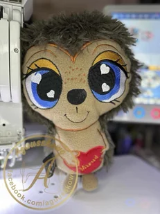 Haftowana Maskotka Jeż Personalizacja - Maskotki i pluszaki - miniaturka - grafika 1