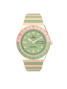 Zegarek Timex Zegarek TW2V38700 Q Malibu - - Zegarki damskie - miniaturka - grafika 1