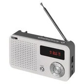 Radioodtwarzacze - Przenośne radio / odtwarzacz z USB i microSD - miniaturka - grafika 1