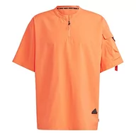 Koszulki męskie - adidas Męski T-shirt (Short Sleeve) M Ce Q2 T, czerwony Solar Red, IC3732, M - miniaturka - grafika 1