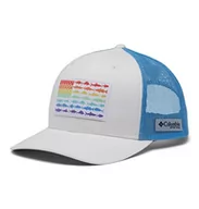 Czapki damskie - Columbia PFG Fish Flag Mesh Snap Back-Low Cap, czapka z daszkiem, kolor biały/żagiel, jeden rozmiar - miniaturka - grafika 1
