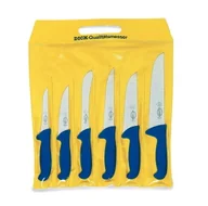 Noże kuchenne - Zestaw SZEŚCIU noży rzeźniczych DICK No 8256200 NIEBIESKIE - miniaturka - grafika 1